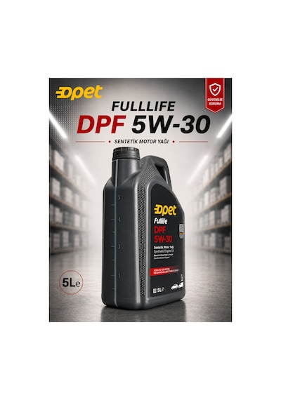 Opet Fulllife Dpf 5w-30 5 L Sentetik Motor Yağı Acea C2/c3 Apı Sn