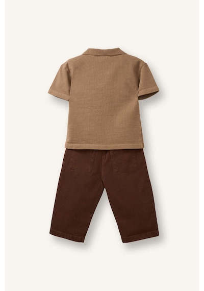 Defacto Gabardin 2li Takım Erkek Bebek G8763a526smbg106 Bej-bg106