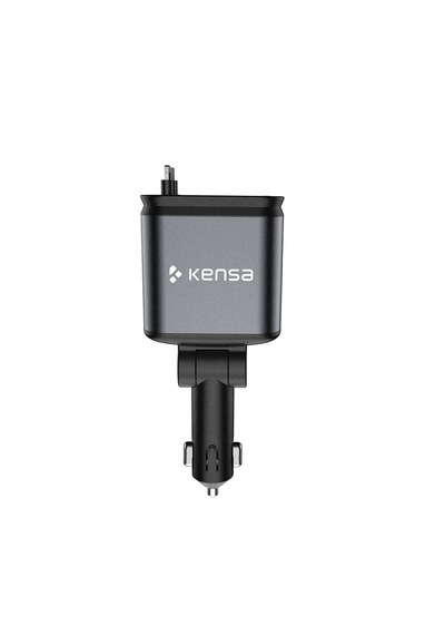 70w Led Atmosfer Işıklı Araç Hızlı Şarj Cihazı-4671 1 Adet