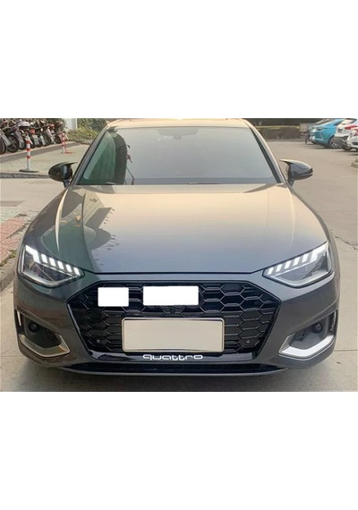 Audi A4 Panjur S4 Model B9.5 Kasa Uyumlu 2020-2023 Arası Modeller Siyah