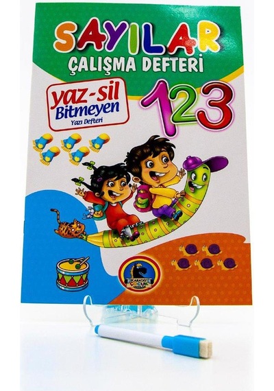 Yaz-Sil Sayılar - Yeni / Karatay
