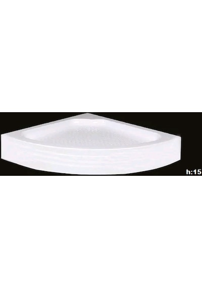 Alika Oval Duş Teknesi Panelli H 15 90 x 90 Oval H 15 Panelli Duş Teknesi