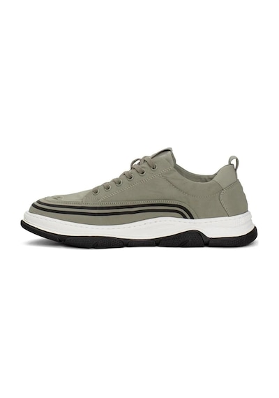 Guja 25y507 Erkek Sneaker Ayakkabı Haki Beyaz