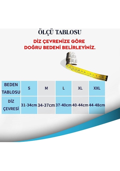 Vizor - Açı Ayarlı Dizlik Code 507 S Beden