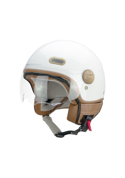 Cgm 191ı Pix Sprint Verde Bianco Rosso Sagomata Açık Kask Beyaz-kırmızı-yeşil