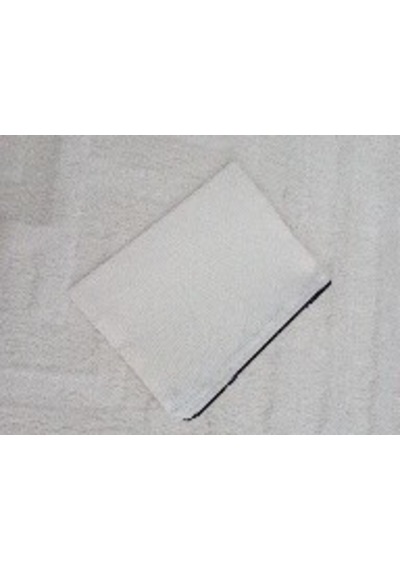 Wisheratelier Sevimli Örme Baskı Detaylı Clutch Bez Çanta Çok Renkli - Beyaz