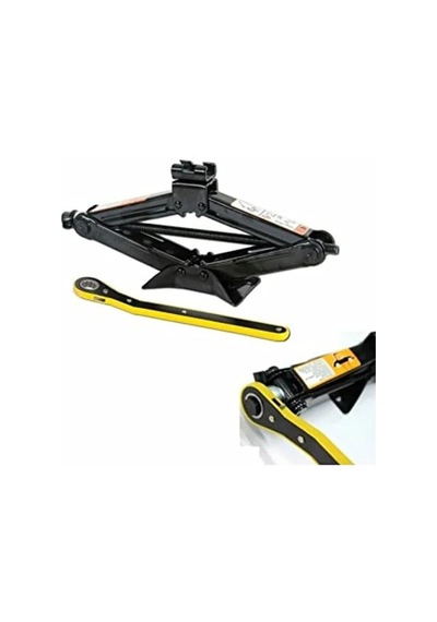 1.5 Tonluk Oto Krikosu, Makas Cırcır Model İle Pratik Kullanım