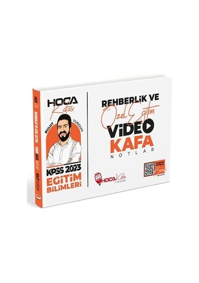 2022 KPSS Eğitim Bilimleri Rehberlik ve Özel Eğitim Video Kafa Notlar - Bulut Vurdum - Hoca Kafası Yayınları