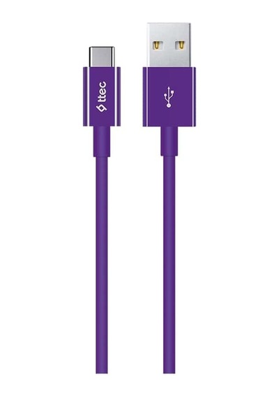 Ttec Type-c Kablo Mor 1.20cm - 2dk12mr 1 Adet