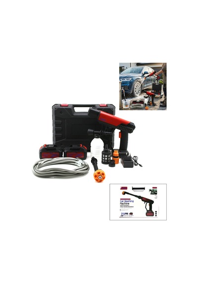 Buradabulabilirsin Şarjlı Araç Yıkama Makinesi 135w 19000rpm 21v 12000mah Bbz