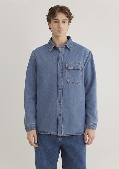 Mavi Jeremy Mid Blue Sherpa Classic Denim Çok Renkli