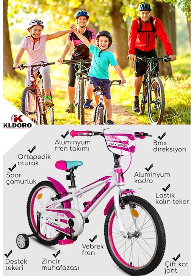 Kldoro Divine 20 J Kız Çocuk Bisikleti