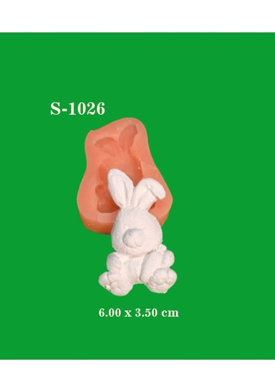 Havuçlu Tavşan No:2 Silikon Kalıp S1026