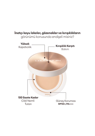 Bakım Ve Yoğun Kapatıcılık Sunan Krem Bb Chogongjın Bb Pact 23n Spf50+/pa++++ 23