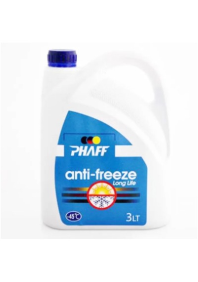 Phaff Antıfırız Mavı Organık 3 Lt -45 Derece