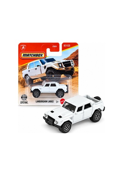Matchbox Lamborghini Lm002 Beyaz 1:64 Araba 87/125 Jhp40