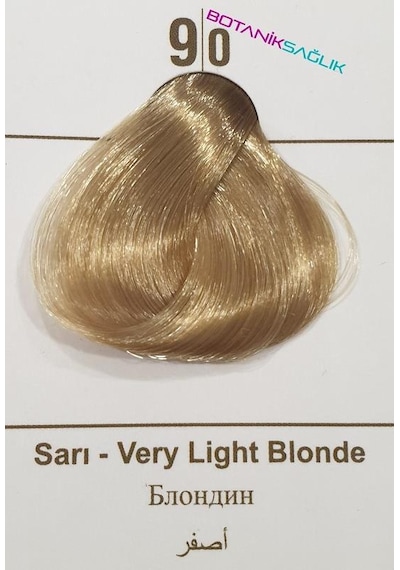 Saç Boyası Tekli Set - 9.0 Sarı