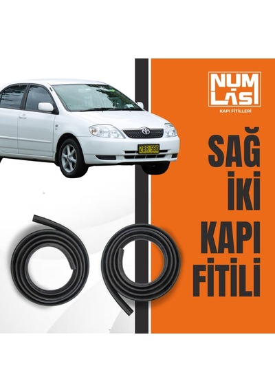 Toyota Corolla 2000-2006 Sağ Ön Ve Arka Kapı Fitili-a Kalite-numlas-nm5838