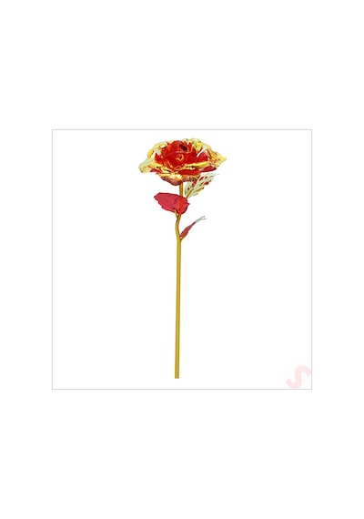 Kutulu Ve Led Işıklı Sonsuzluk Gülü, 35cm - Kırmızı