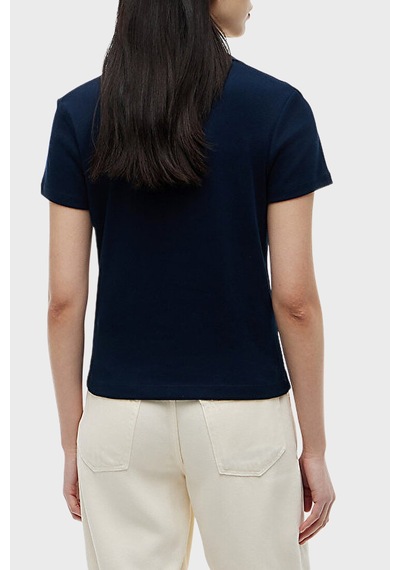 Tommy Hilfiger Bayan Polo Yaka T Shirt Ww0ww49252 C1g Lacivert Lacivert