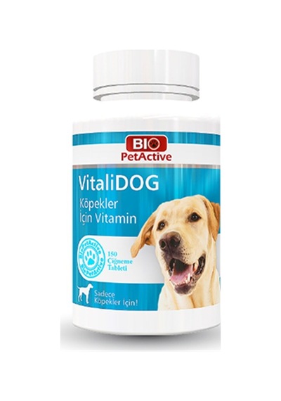Bio Petactive Vitalidog Multivitamin Köpek Çiğneme Tableti 75 G
