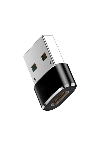 Apple Uyumlu iPhone 15 Ve 16 Seri Yeni Nesil Başlık Aparatı Type-c To Usb Dönüştürücü Otg Çevirici1029 Siyah