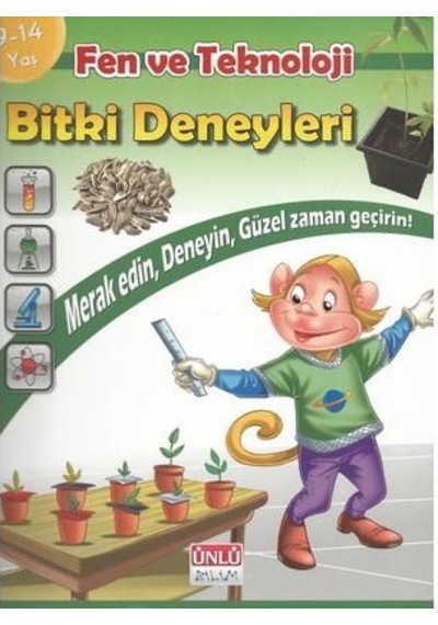 Bitki Deneyleri Kitabı Ünlü Yayınları