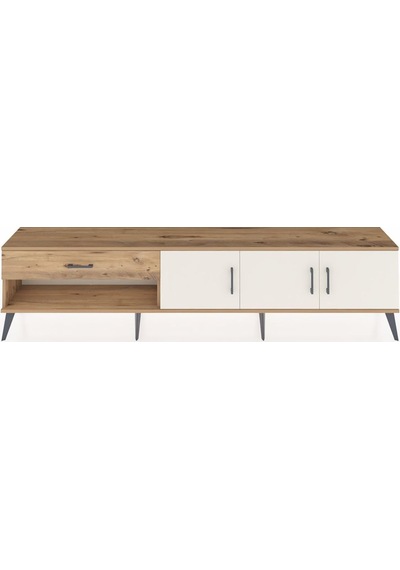 Arges Tv Ünitesi 2 Raflı Tek Çekmeceli 3 Kapaklı 220x30x51 Çam-aytaşı/çam Aytası/atlas Çam - Atlas Çam Arges Tv Ünitesi 2 Raflı Tek Çekmeceli 3 Kapaklı 220x30x51 Çam-aytaşı/çam Aytası/atlas Çam - Atlas Çam