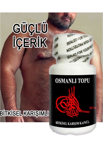 Osmanlı Topu 30lu: 2 Adet Erkeklere Özel Formül