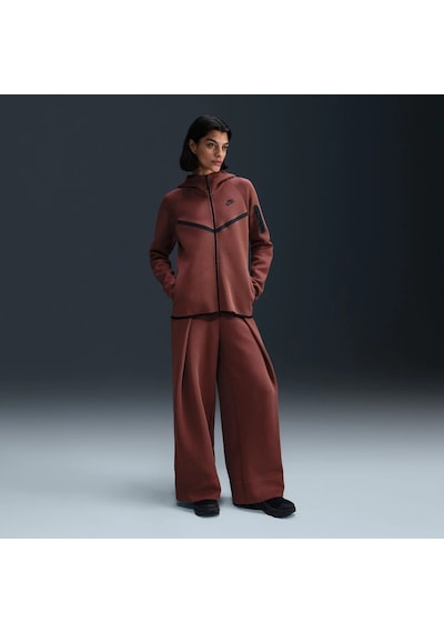 Nike Tech Fleece Windrunner Fz Hooded Kadın Sweatshirt-sportxstore Kiremit