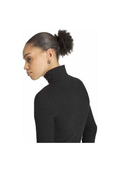 Adidas Ess Rıb Fz Tt Siyah Kadın Sweatshirt Kr3598