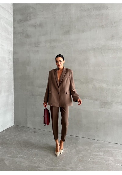 Kahve Washington Blazer Ceket Kahve