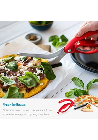 Dreamfarm Scizza Pizza Makası, Kırmızı Diğer