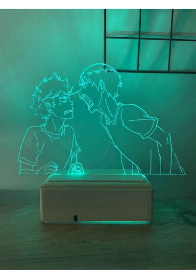 Kageyama & Hinata 16 Renk Gece Lambası