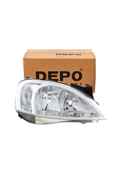 Opel Corsa C Yıl 2000-2003 Arası Depo Sağ Far Elektrikli 1216093