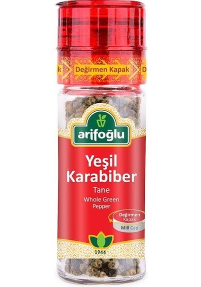 Arifoğlu Yeşil Karabiber Acı Cam 35 G