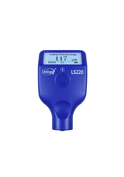 Linshang Ls220 Boya Ölçüm Cihazı 0-5000um Ölçüm Aralığı Demir Alüminyum Galvanizli Demir Ölçer Bluetooth'lu