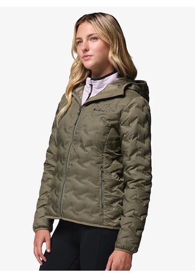 Columbia Columbıa Wk2769 Delta Rıdge Iı Down Hooded Jacket Yeşil