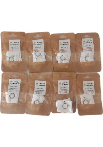 Çay Ocağı Kazanı İçin Safir Musluk Bezi 40 Adet / 8 Paket