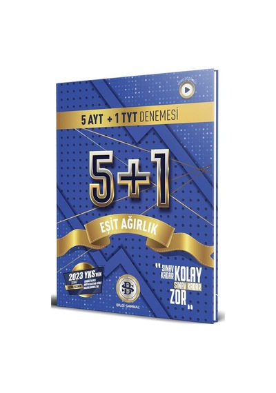 TYT AYT Eşit Ağırlık 5+1 Özel Denemesi Bilgi Sarmal