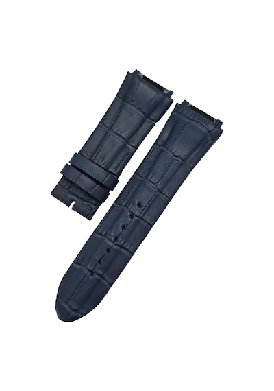 Guess Collection W0247g Uyumlu Lacivert Deri Saat Kordonu