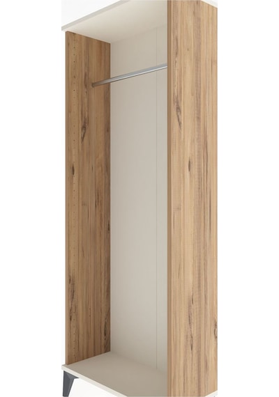 Arges Dolap Kapaklı Tek Askılı 60x30x163 Çam-aytaşı Çam