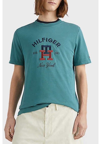 Tommy Hilfiger Erkek T Shirt MW0MW30043 MB6 HAKİ Haki