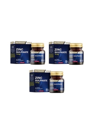 Zinc 15 Mg 100 Tablet X3