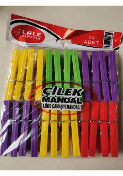 Tedar 24 Plastik Çilek Mandal Royaleks-l003 Najmaddin 6411267