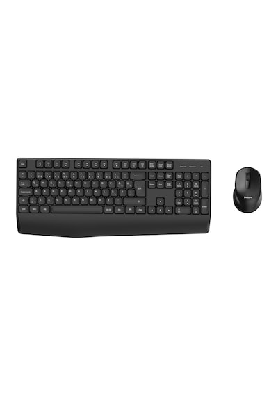 Philips Spt6348 Kablosuz Türkçe Q Klavye Ve Mouse Seti Siyah