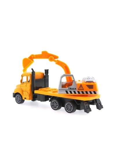 Çek Bırak Metal Mini Sarı  Kepçe