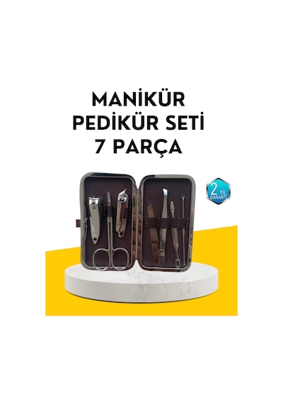 Dayanıklı Çelik Aletlerden Oluşan Kişisel Bakım Seti