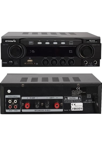 Osawa Hd-510 50W Usb/Sd/Mp3 Bluetooth Stereo Anfi