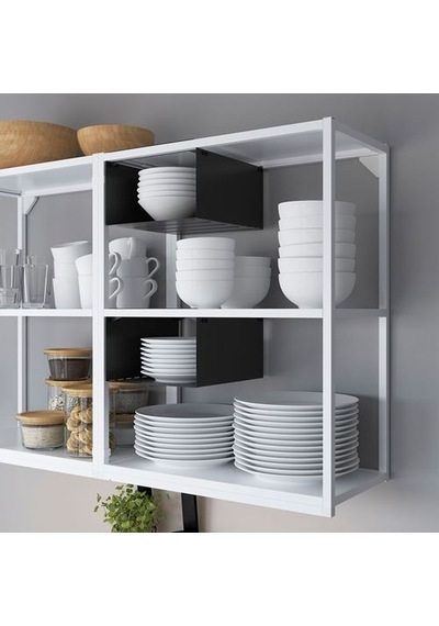 Ikea Enhet Açık Raf Ünitesi, Beyaz, 40x30x75 Cm